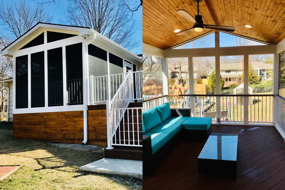 overland park screened porch and deck
